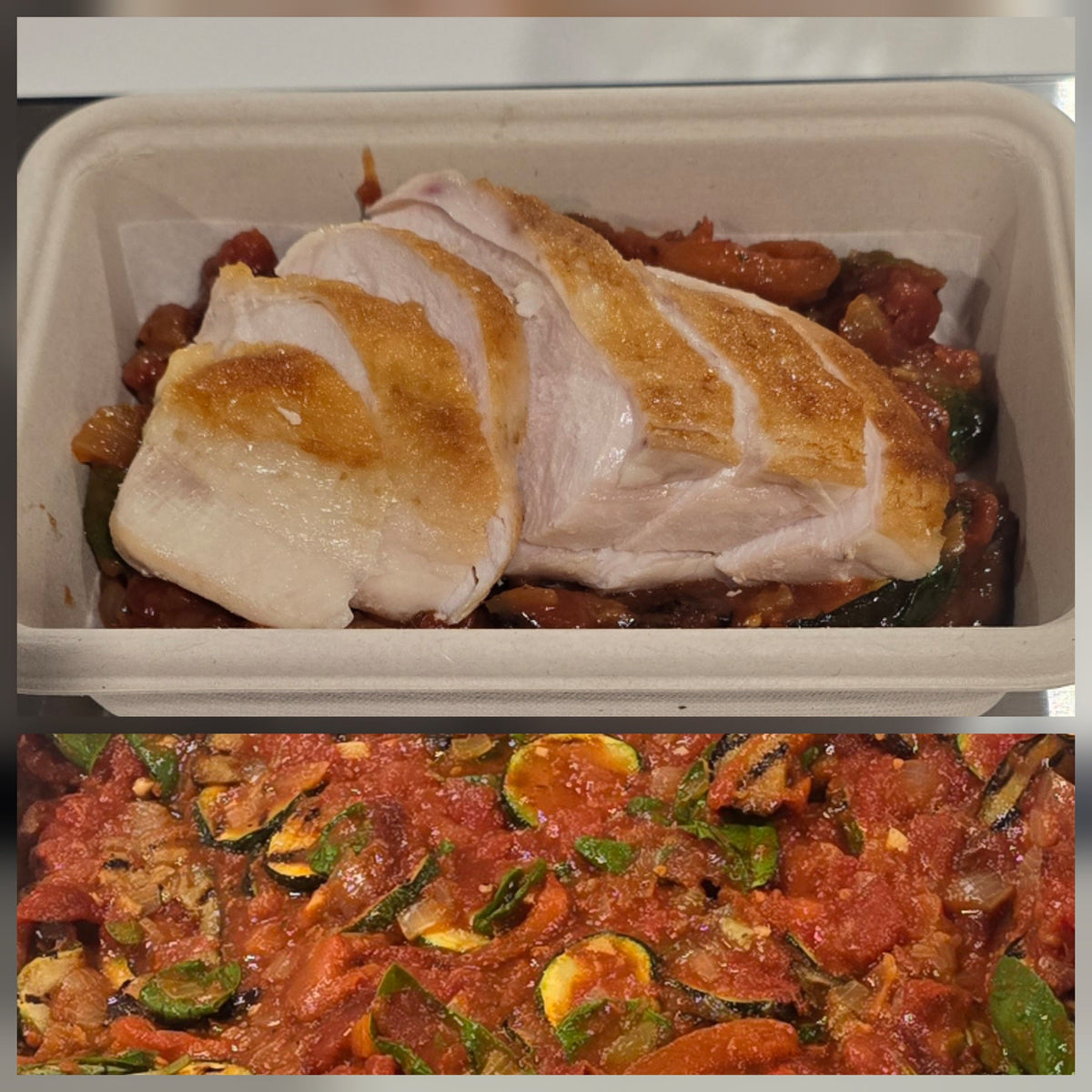 Chicken Breast with Ratatouille